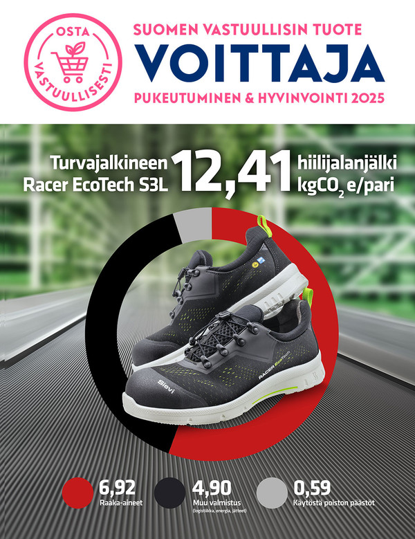 vastuullisin tuote ecotech u